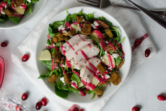 Thanksgiving Leftovers Salad