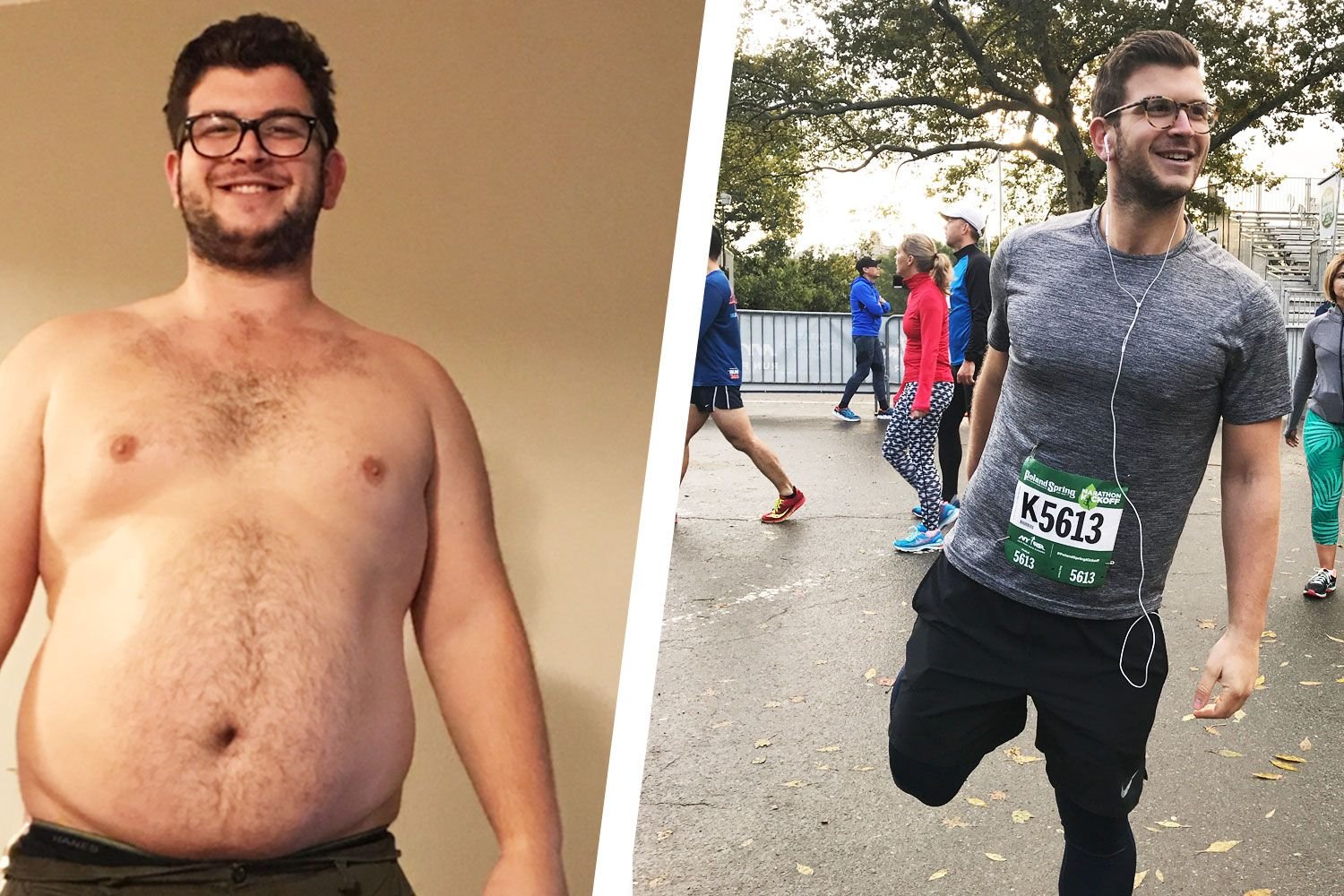 This Man Achieved a 115-Pound Weight Loss Transformation—and Now He Runs Half Marathons