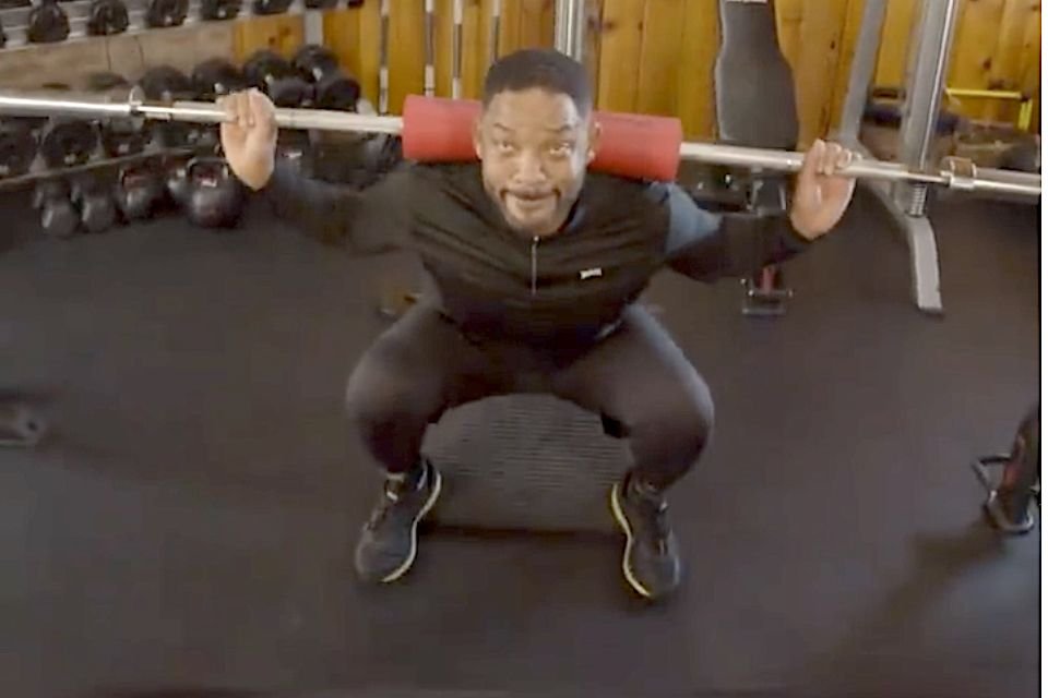 Will Smith’s Empty Barbell Squat Incorporates a Useful Lesson for Males Over 50